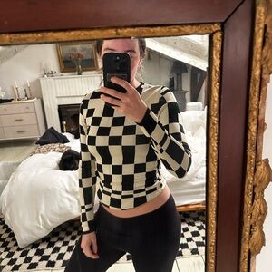 Paloma Wool checkered long sleeve shirt